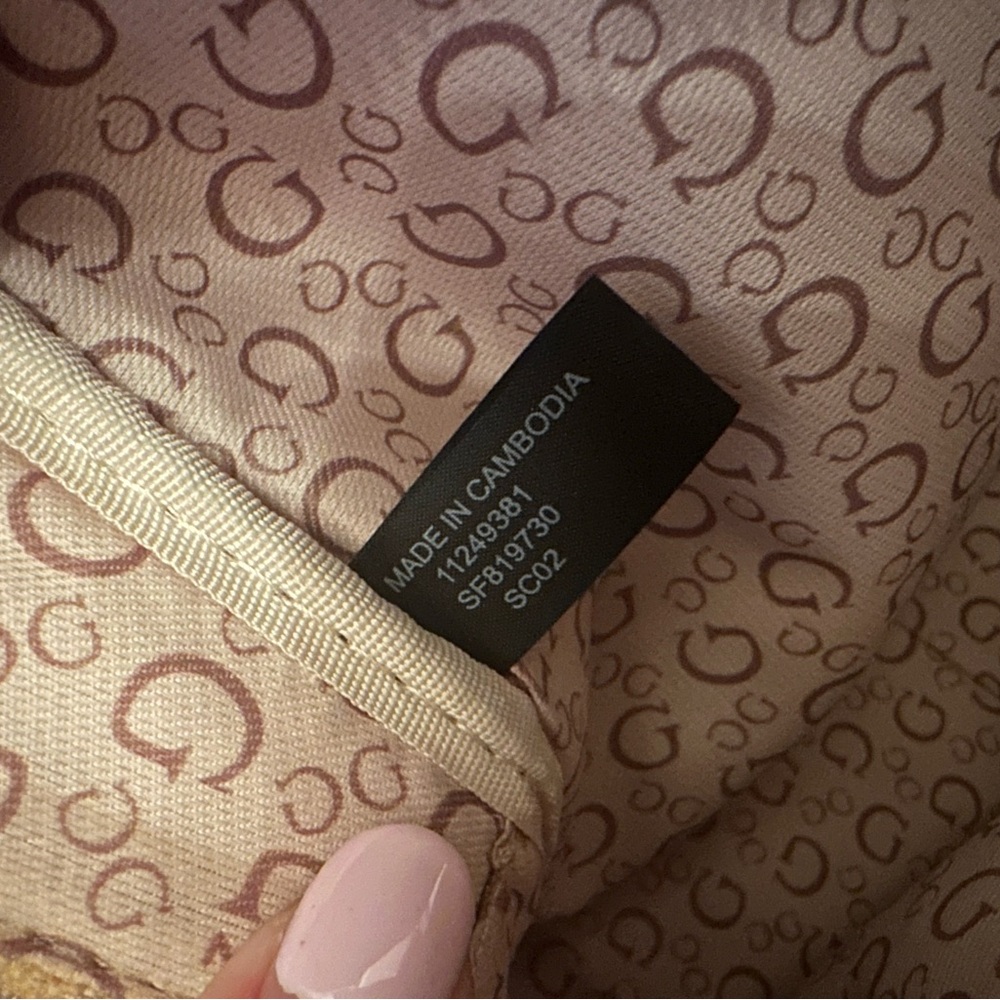 NWOT GUESS Pink Mini Backpack - Picture 7 of 7